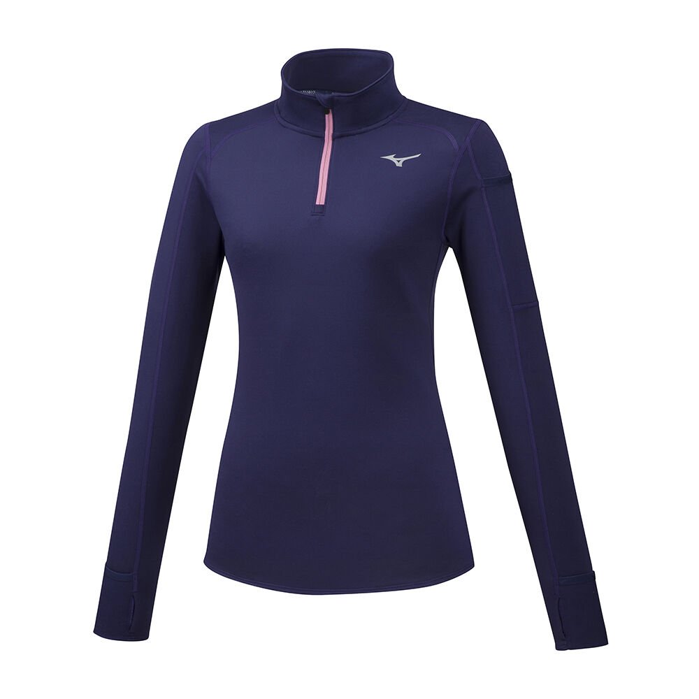Damske Treningove Oblecenie Mizuno Vortex Warmalite HZ Bezecke Nachový Vypredaj ERWD63047